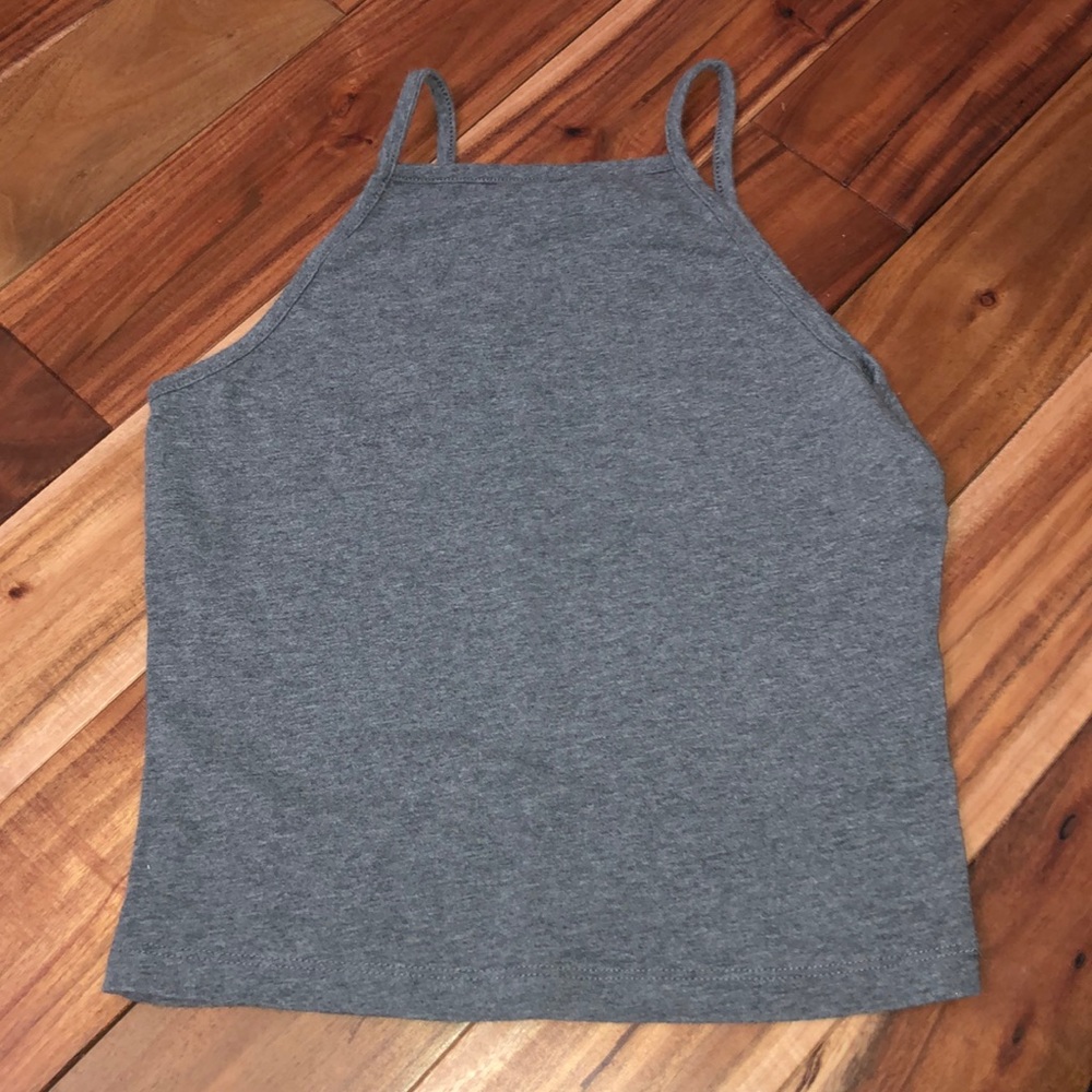 Grey halter top!